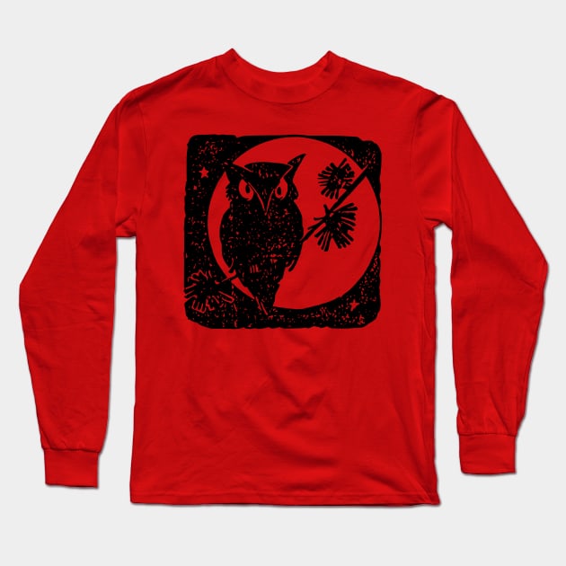 Halloween Big Owl Long Sleeve T-Shirt by holidaystore